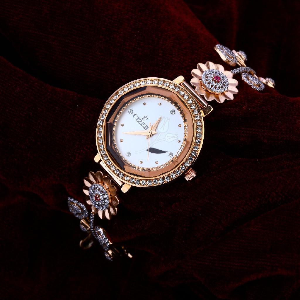 18KT Rose Gold Hallmark Ladies Watch RLW196