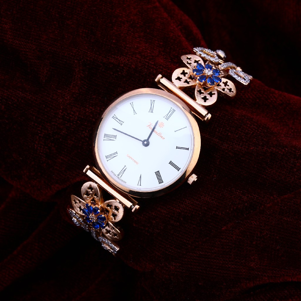 750 Cz Women's Rose Gold Watch RLW204