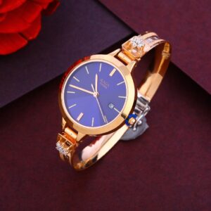 750 Rose Gold Hallmark Designer Ladies Watch RLW266