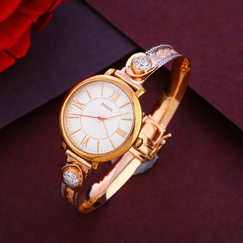 750 Rose Gold Hallmark Classic Ladies Watch RLW267