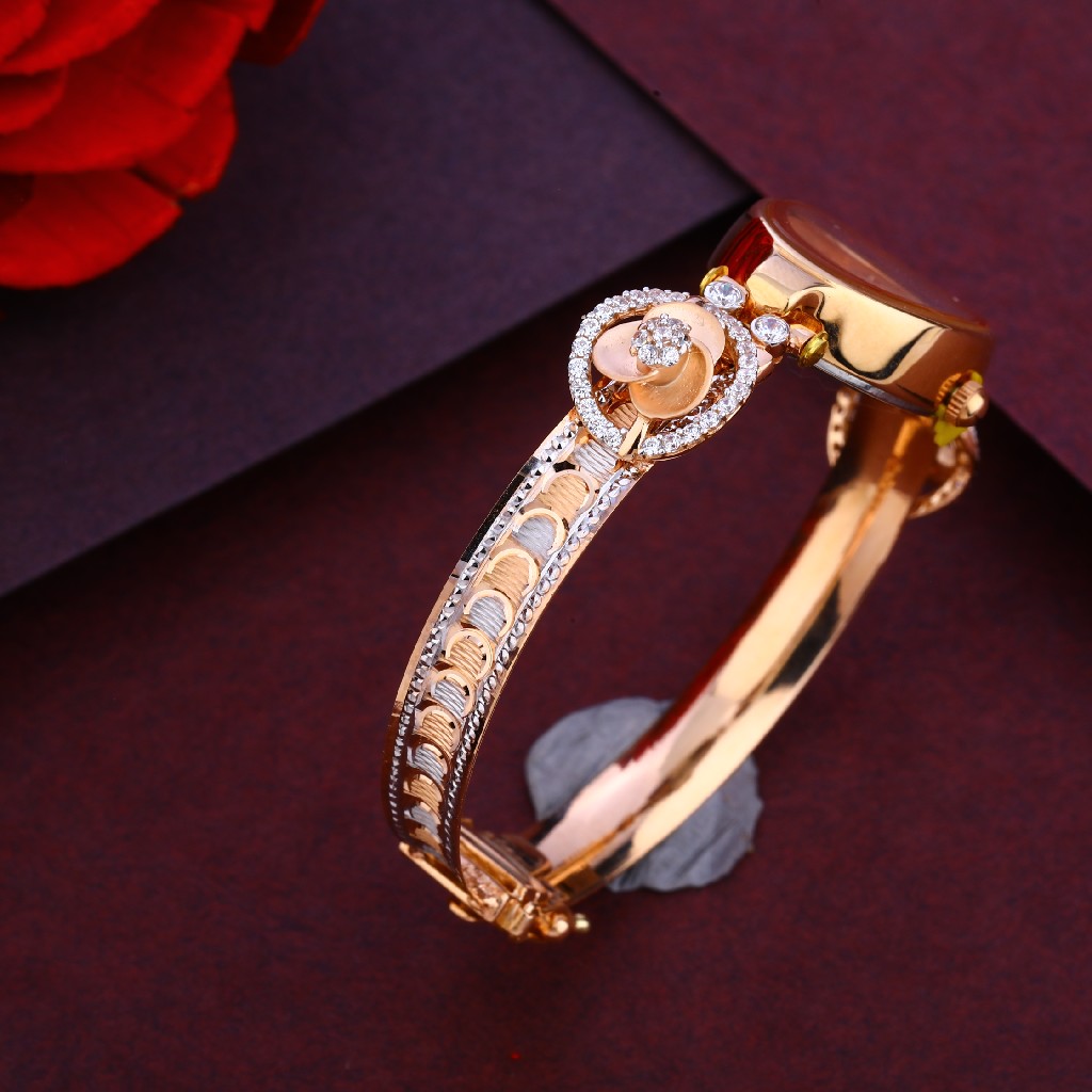 750 Rose Gold Delicate Ladies Watch RLW273 - Image 2