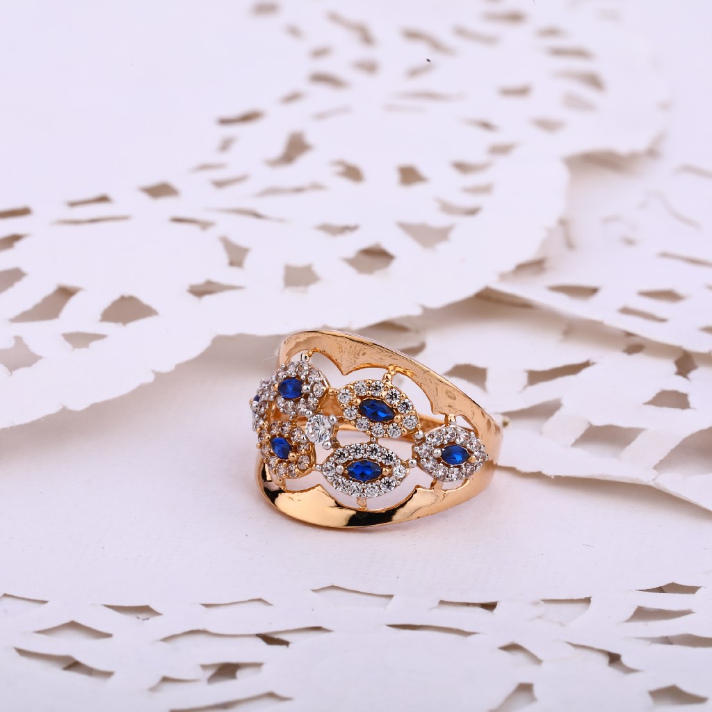 18KT Women's Hallmark Classic Rose Gold  ring RLR535