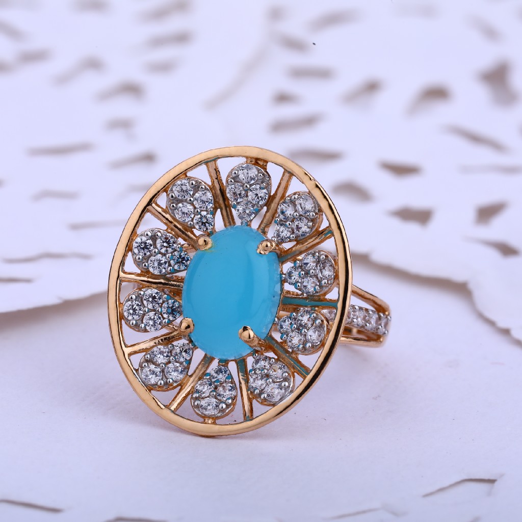 760 Rose Gold Exclusive Hallmark Ladies Ring RLR512