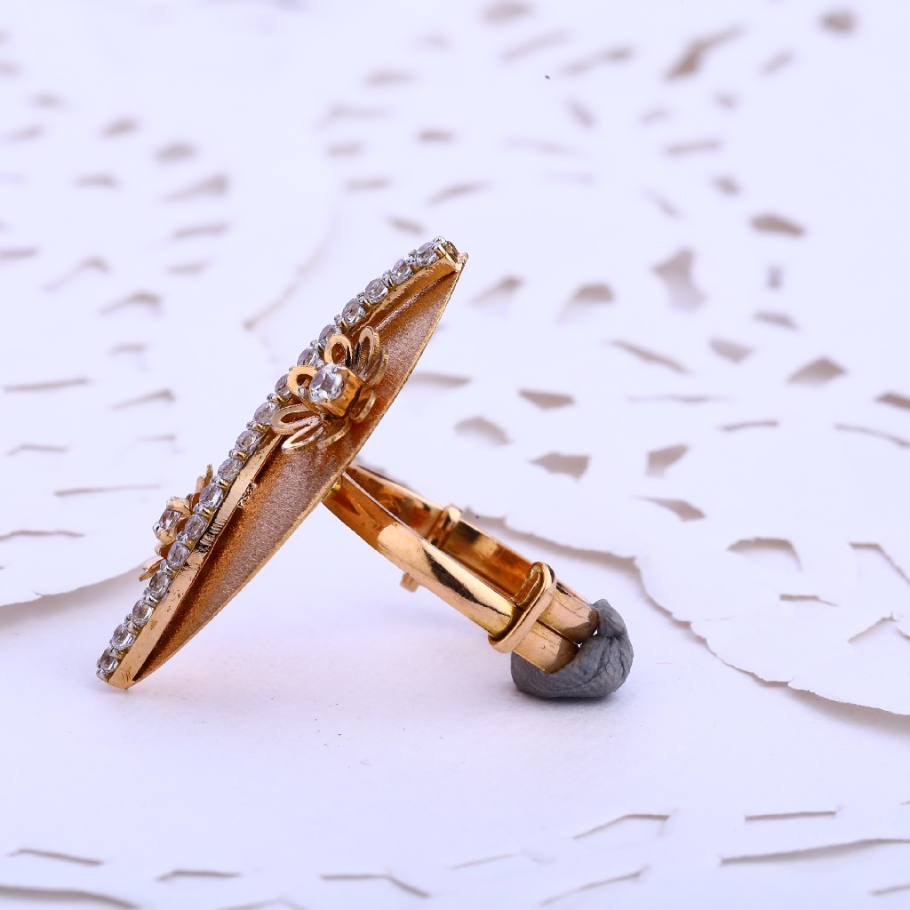 760 Rose Gold Designer Hallmark Ladies Ring RLR516 - Image 2