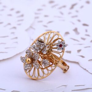 760 Rose Gold Gorgeous Ladies Ring RLR520