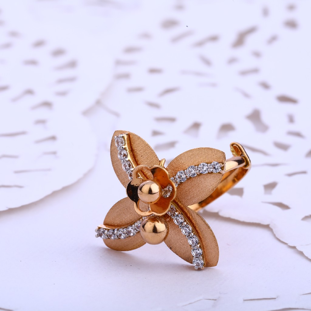 760 Rose Gold Ladies Ring RLR521