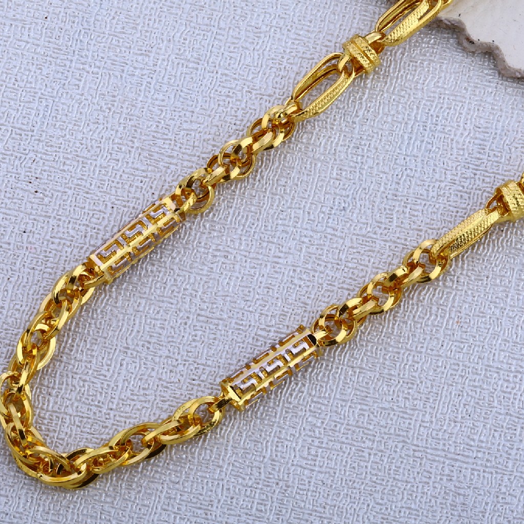 22KT Gold Exclusive Gent's Chain MCH507 - Image 2