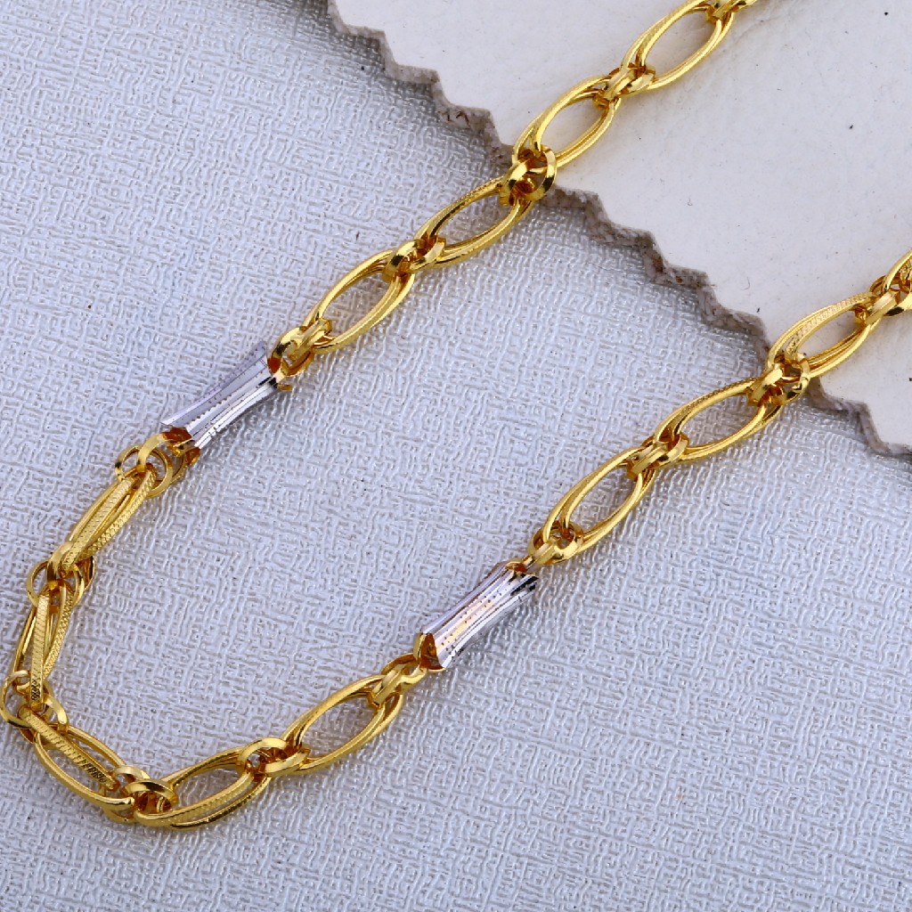 22KT Gold Designer Gent's Chain MCH512 - Image 2