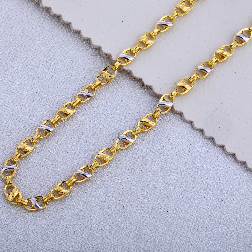 916 Gold Men's Gorgeous Plain Chain MCH513