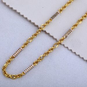 916 Gold Men's Exclusive Plain Chain MCH516