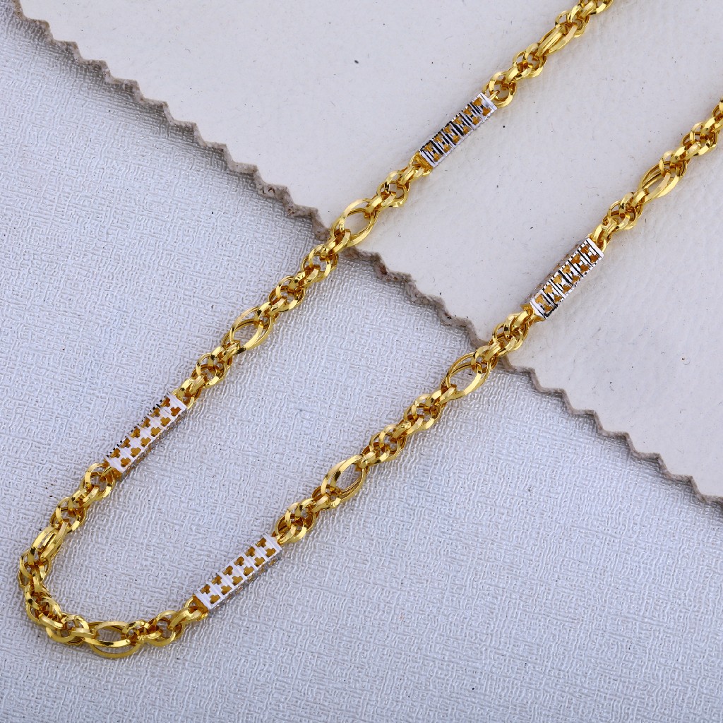 916 Gold Men's Exclusive Plain Chain MCH516
