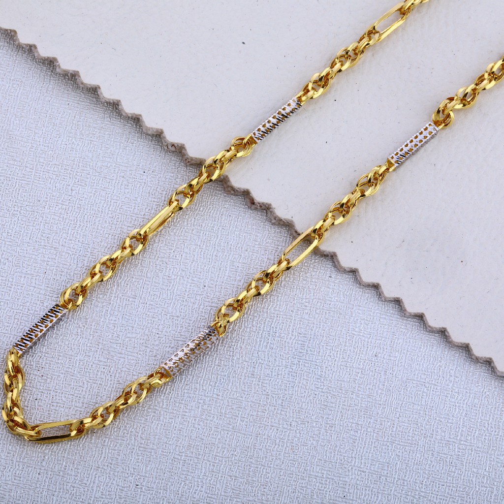 916 Gold Men's Stylish Hallmark Chain MCH520