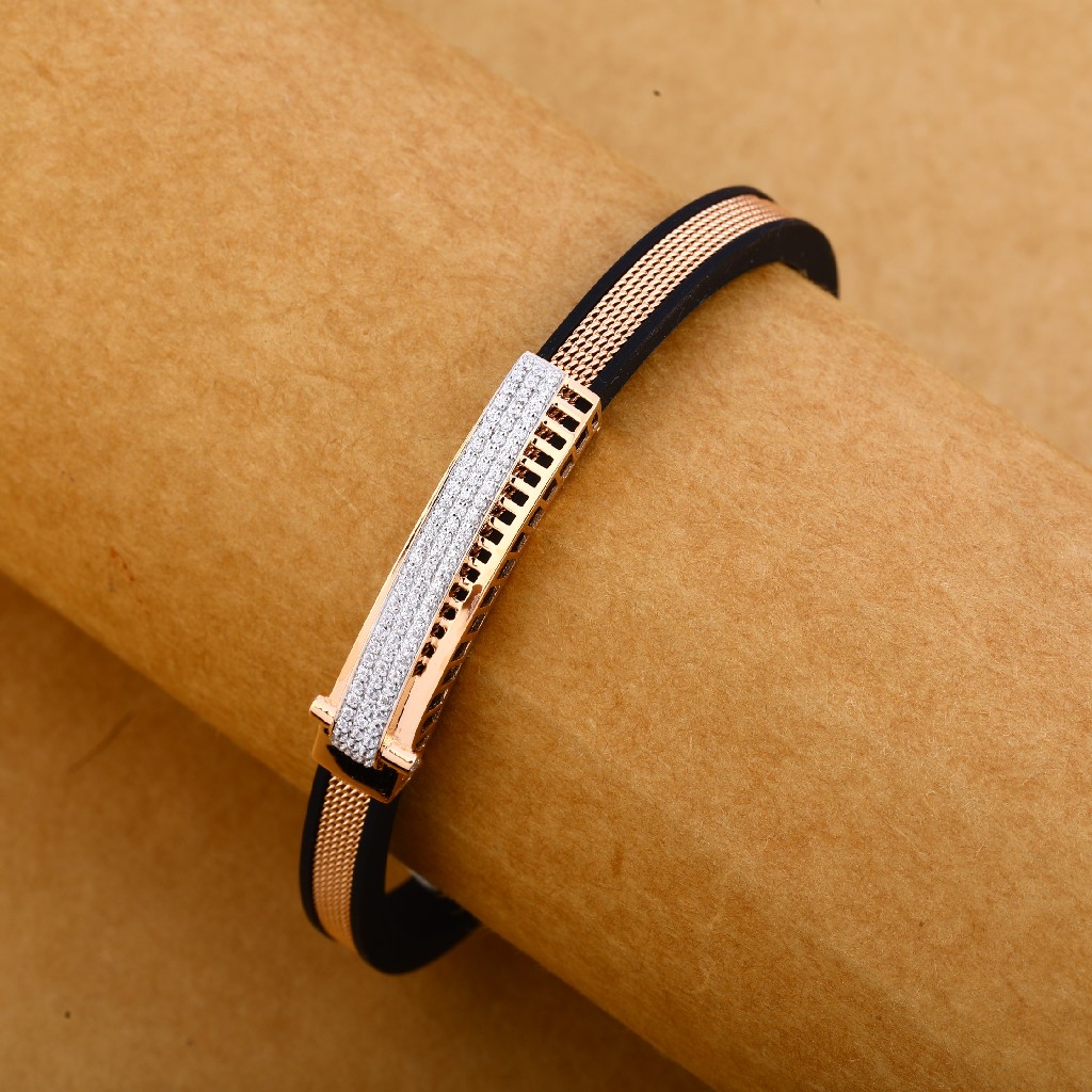 18KT Rose Gold Hallmark  Bracelet MLB245