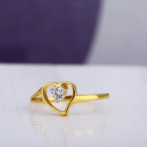916 Ladies Exclusive Single Stone Ring LSR62