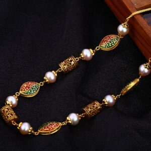 916 Gold Antique Exclusive Women's Chain Mala AC202