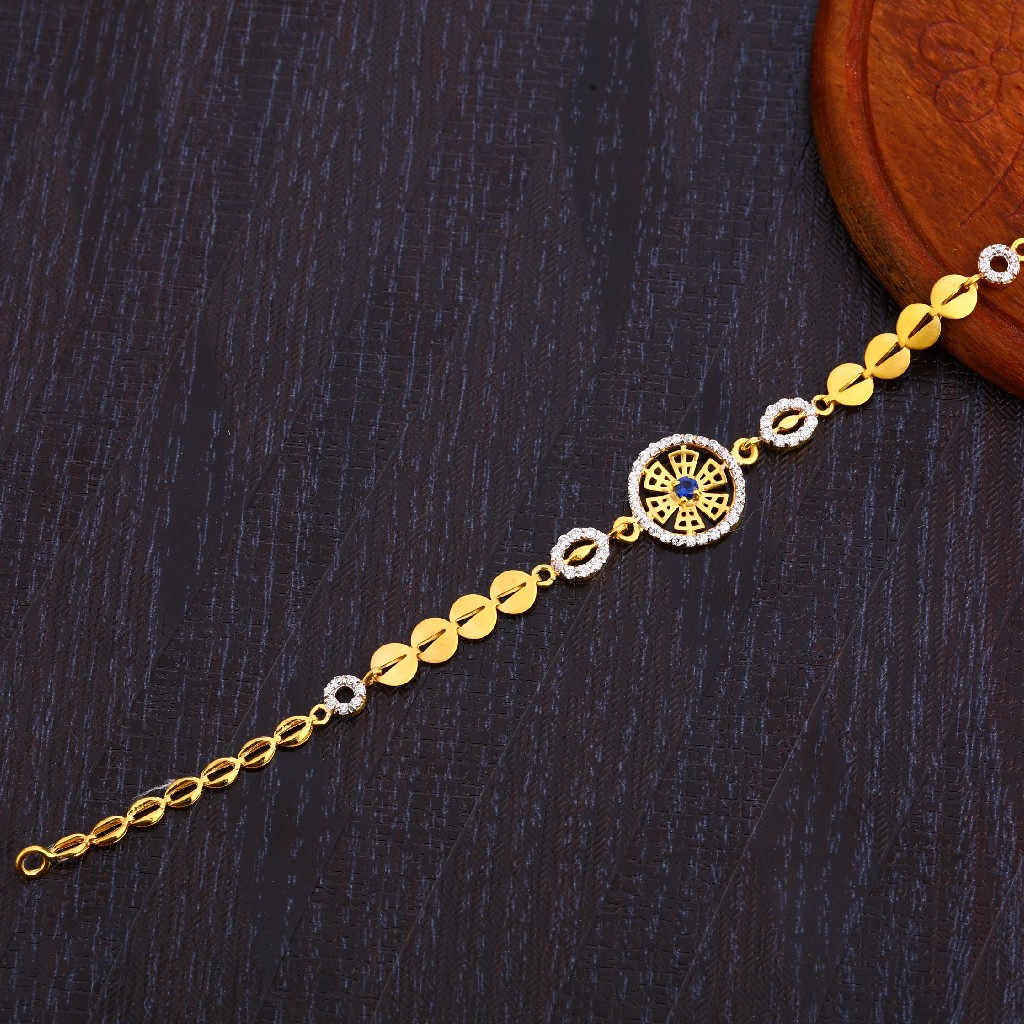 22CT Gold Delicate Ladies Bracelet LB306