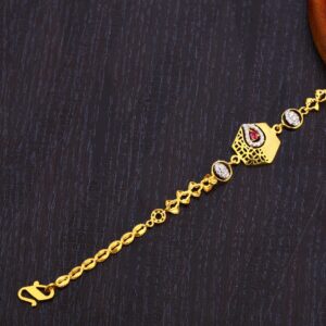 22KT Gold Stylish Women's Bracelet LB311