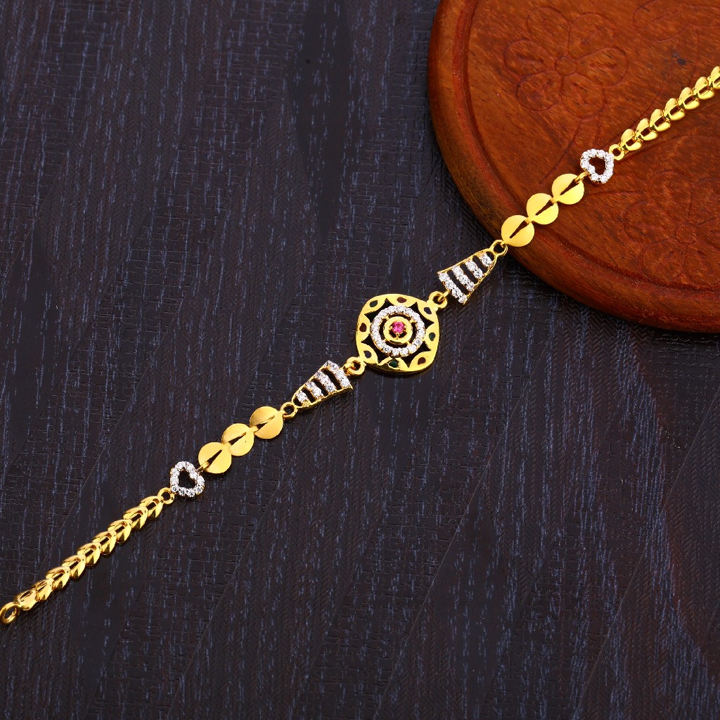 22KT Gold Fancy  Women's Bracelet LB309