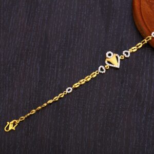 22kt gold delicate women's bracelet lb313