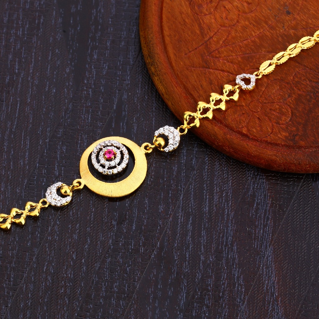 22KT Gold Hallmark Gorgeous Bracelet LB317 - Image 2