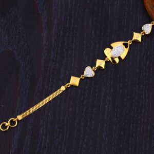 22KT Gold Hallmark Fancy Bracelet LB320