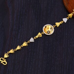 22KT Gold Hallmark Classic Bracelet LB324