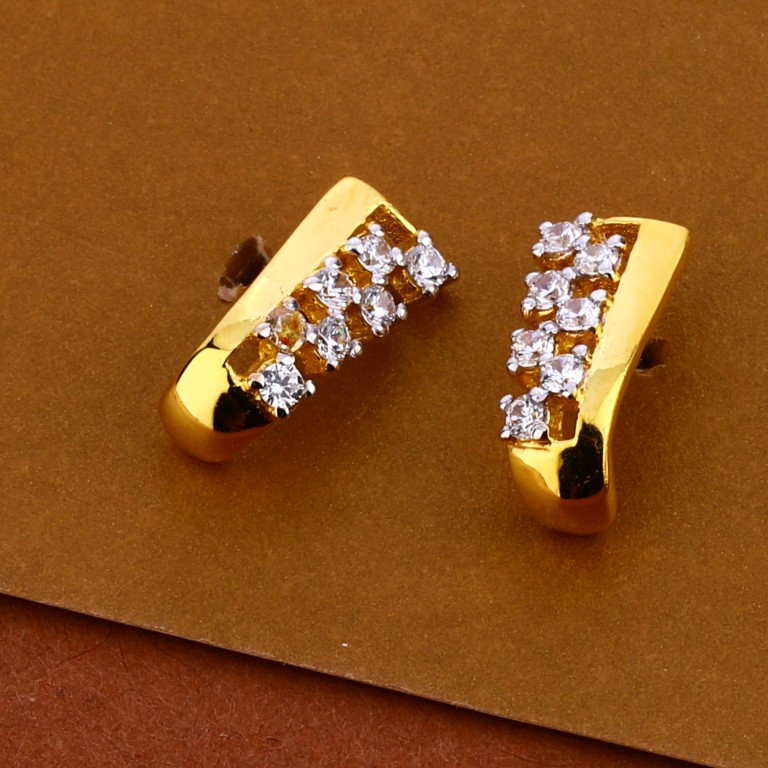 22kt Cz Gorgeous Hallmark Pendant Set MP280 - Image 2