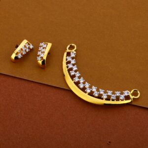 22kt Cz Gorgeous  Hallmark Pendant Set MP280
