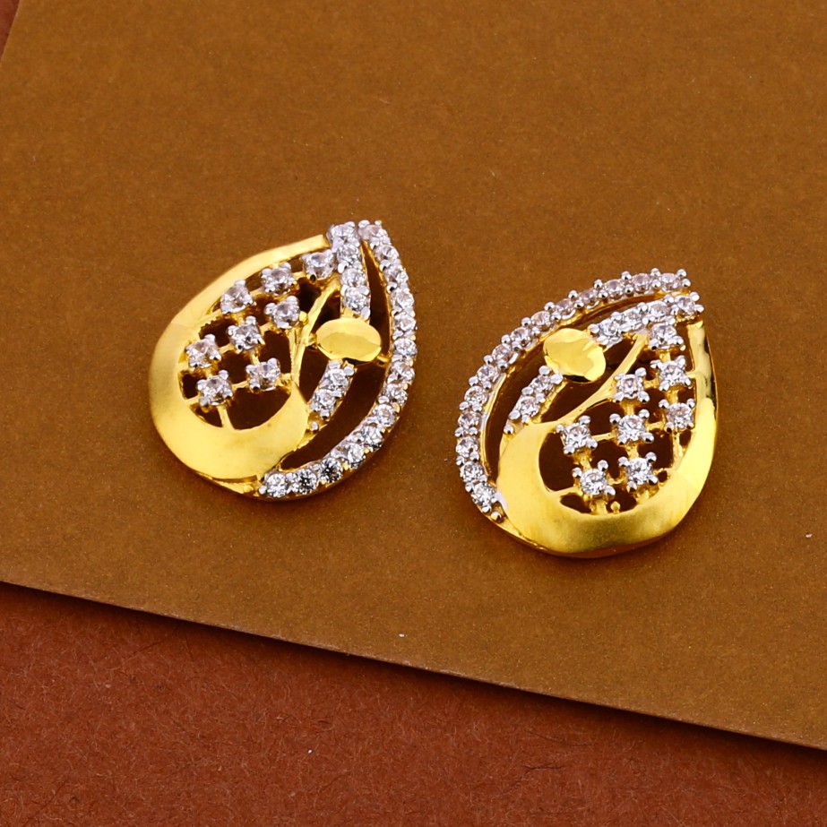 22kt Cz Exclusive Hallmark Pendant Set MP282 - Image 2
