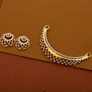 22kt cz classic hallmark pendant Set mp283