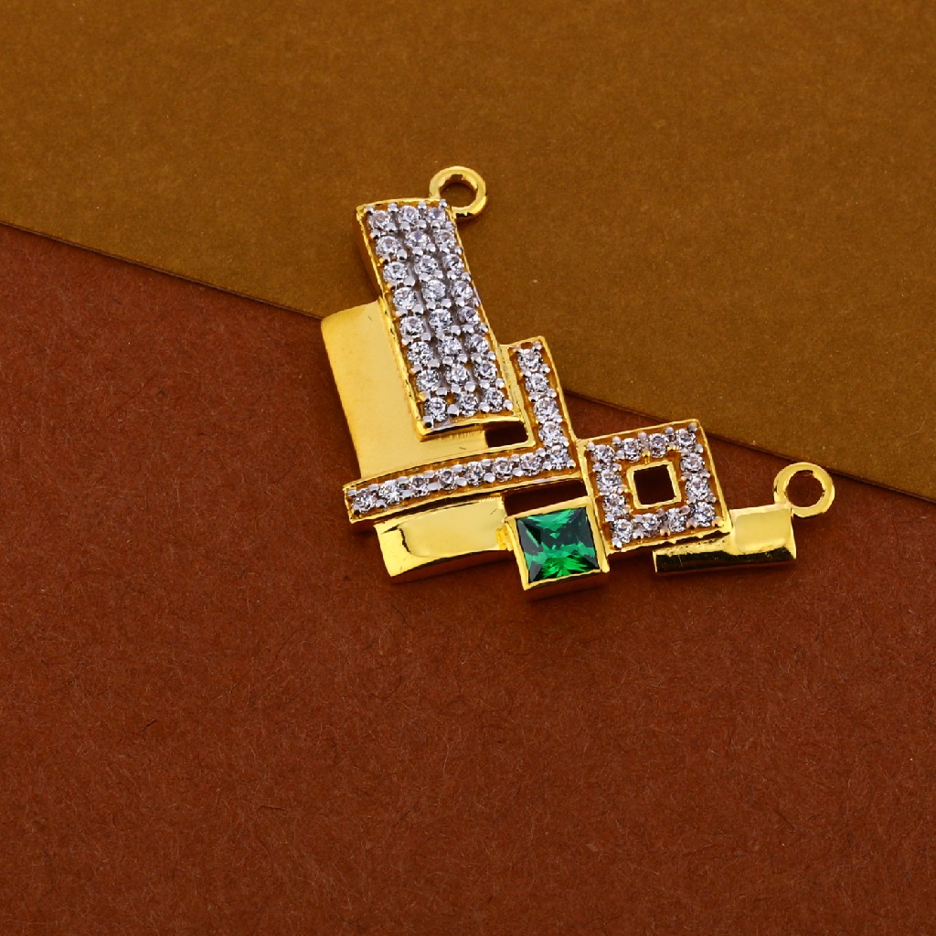 22kt Gold Classic Women's Pendant MP295
