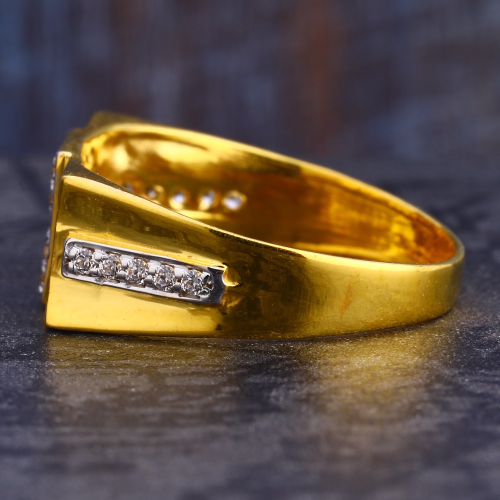 22kt gold hallmark classic gentlemen's ring mr634 - Image 2