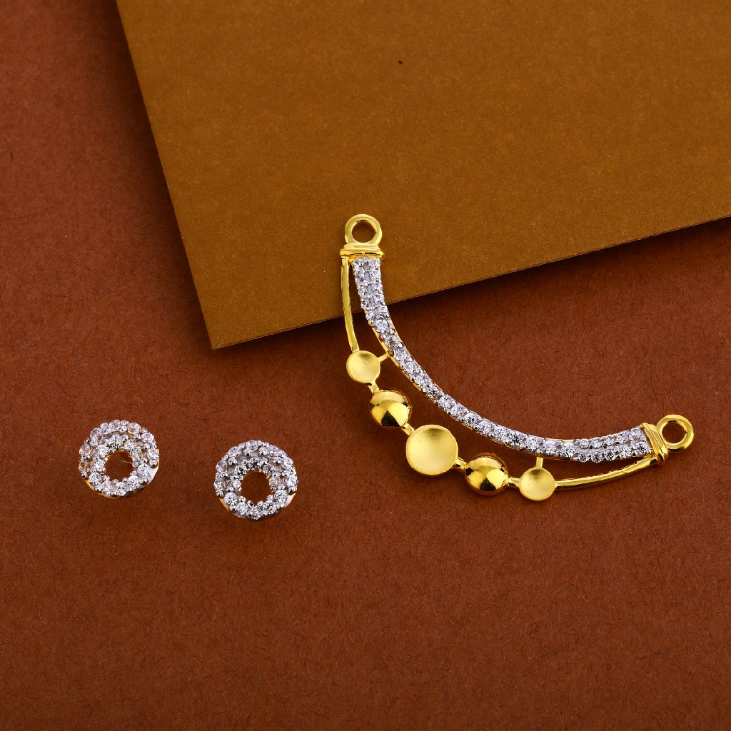 916 Cz  Ladies Mangalsutra Pendant Set MP245