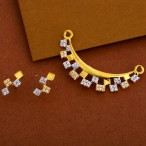 916 Gold  Mangalsutra Women's Gorgeous Pendant Set MP244