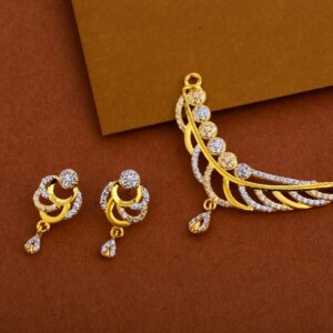 916 Cz Mangalsutra Women's Pendant Set MP250