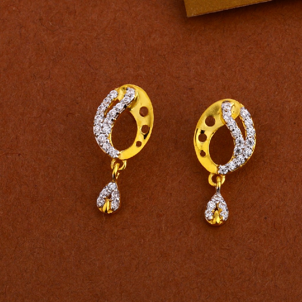 916 Gold Cz Mangalsutra Gorgeous Pendant Set MP261 - Image 2