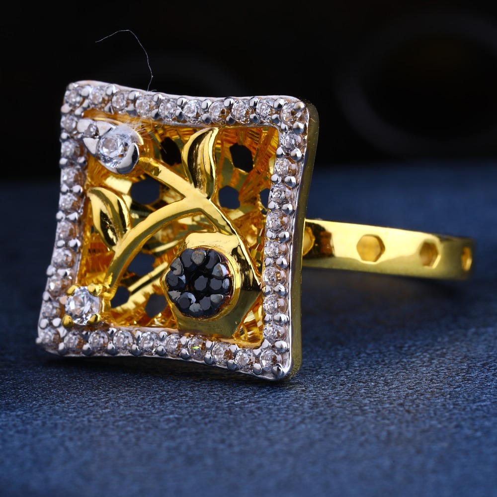 22CT Gold CZ Gorgeous Ladies Ring LR214