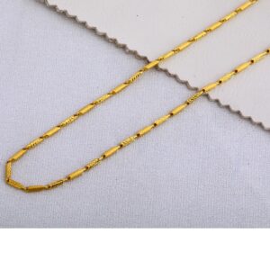 22Ct  Gold Men's Hallmark Delicate Choco Chain MCH402