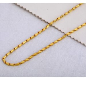 22KT Gold Gents  Fancy Choco Chain MCH399