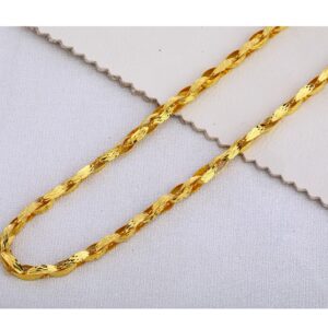916 Gold Men's Hallmark Gorgeous Choco Chain MCH393