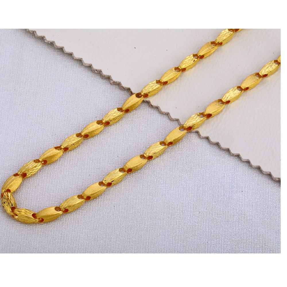 916 Gold Men's Gorgeous Choco Chain MCH385