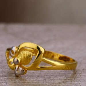 750 Gold Women's  Plain Ladies LPR486
