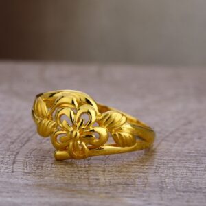 22CT Gold Women's  DESIGNER Plain Ring LPR452