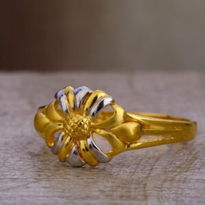 22KT  Gold  Plain Ladies  Ring LPR403
