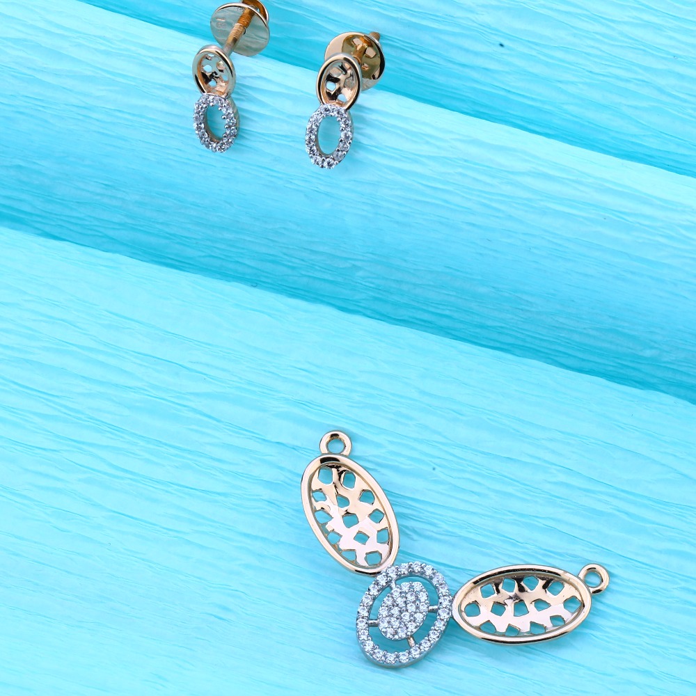 750 Rose Gold Gorgeous Ladies Pendant RMPN86