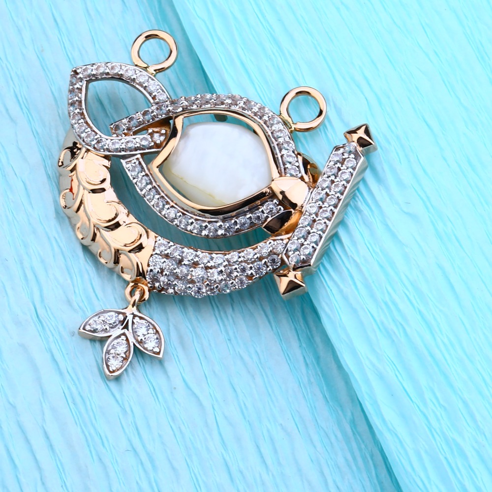 18CT Rose Gold Hallmark Classic Mangalsutra Pendant RMPN85