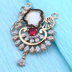 18CT Rose Gold Hallmark Mangalsutra Pendant RMPN84