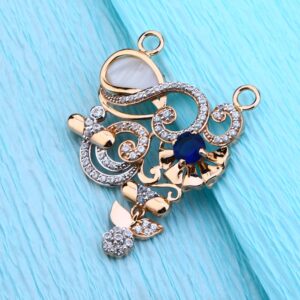 18kt rose gold women's stylish pendant rmpn69