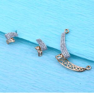 18KT Rose Gold Ladies Hallmark Classic Pendant set  RMPN47