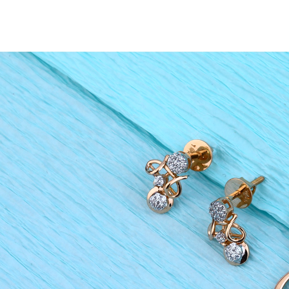 750 Rose Gold Women's Pendant Set RMPN19 - Image 2